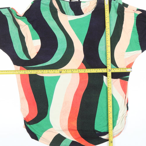 Phase Eight Women's Multicoloured Size 14 Viscose Tunic Top 3/4 Sleeve