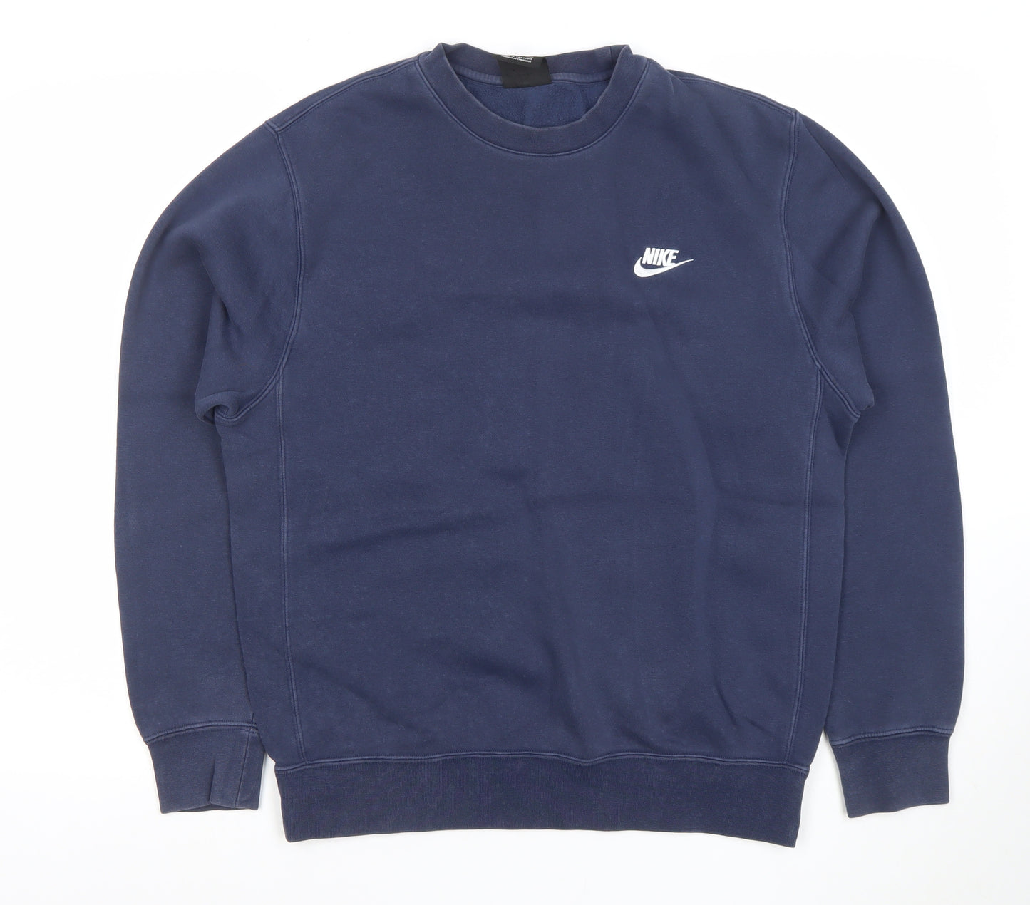 Nike Men's Blue Crew Neck Pullover Sweatshirt Size S