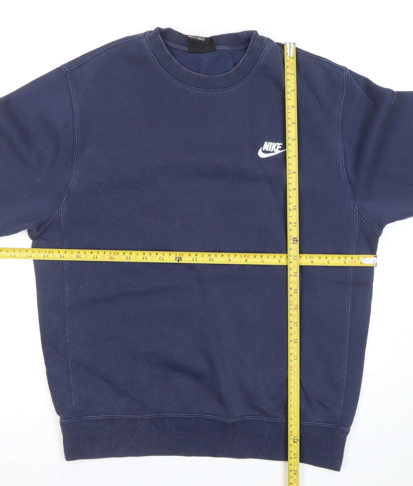 Nike Men's Blue Crew Neck Pullover Sweatshirt Size S