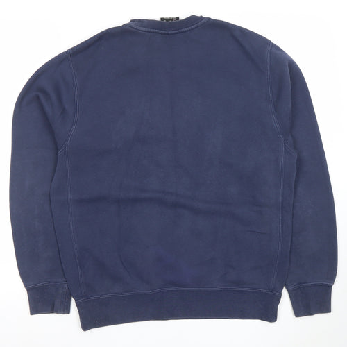 Nike Men's Blue Crew Neck Pullover Sweatshirt Size S