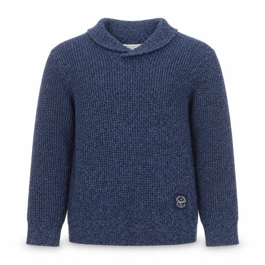 Tokyo Laundry Boys Blue Roll Neck Knit Jumper Size 5/6 Years