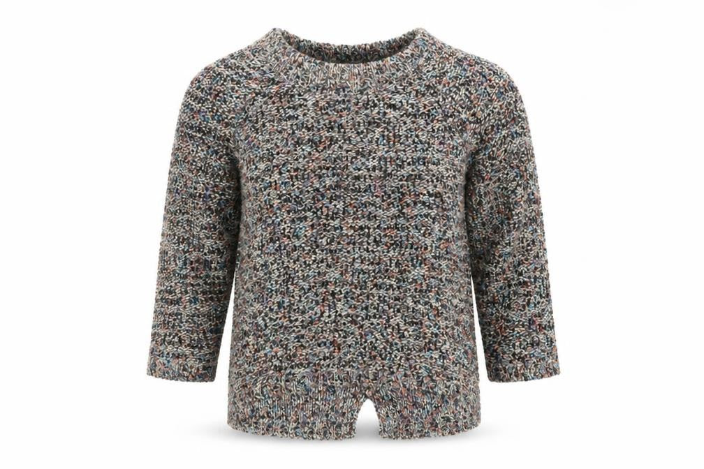 Marks and Spencer Women’s Multicoloured Chunky Knit Cardigan Size 8