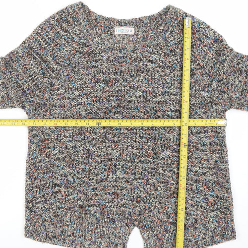 Marks and Spencer Women’s Multicoloured Chunky Knit Cardigan Size 8