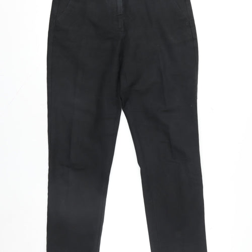 Max Mara Weekend Women Black Size 12 Slim Cigarette Trousers