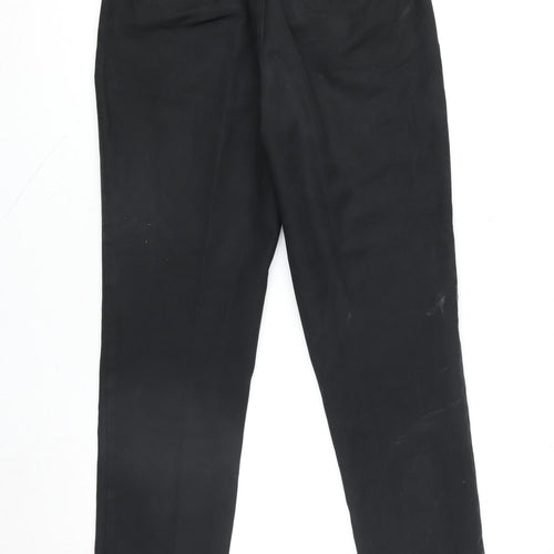 Max Mara Weekend Women Black Size 12 Slim Cigarette Trousers
