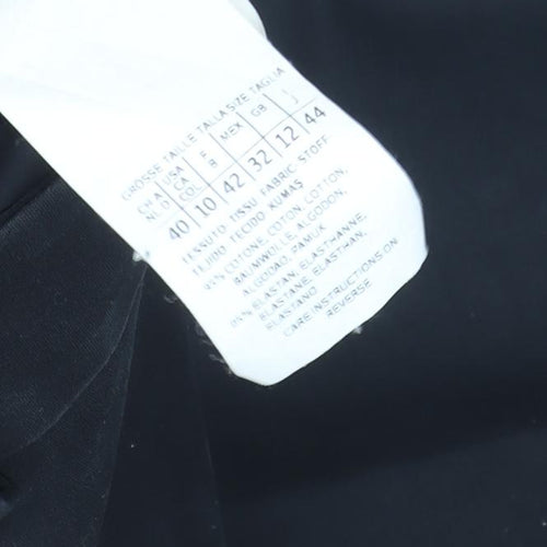 Max Mara Weekend Women Black Size 12 Slim Cigarette Trousers