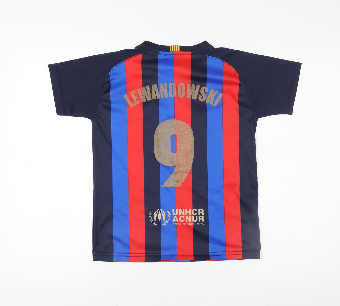 FC Barcelona Boys Multicoloured 10 Years Football Jersey T-Shirt