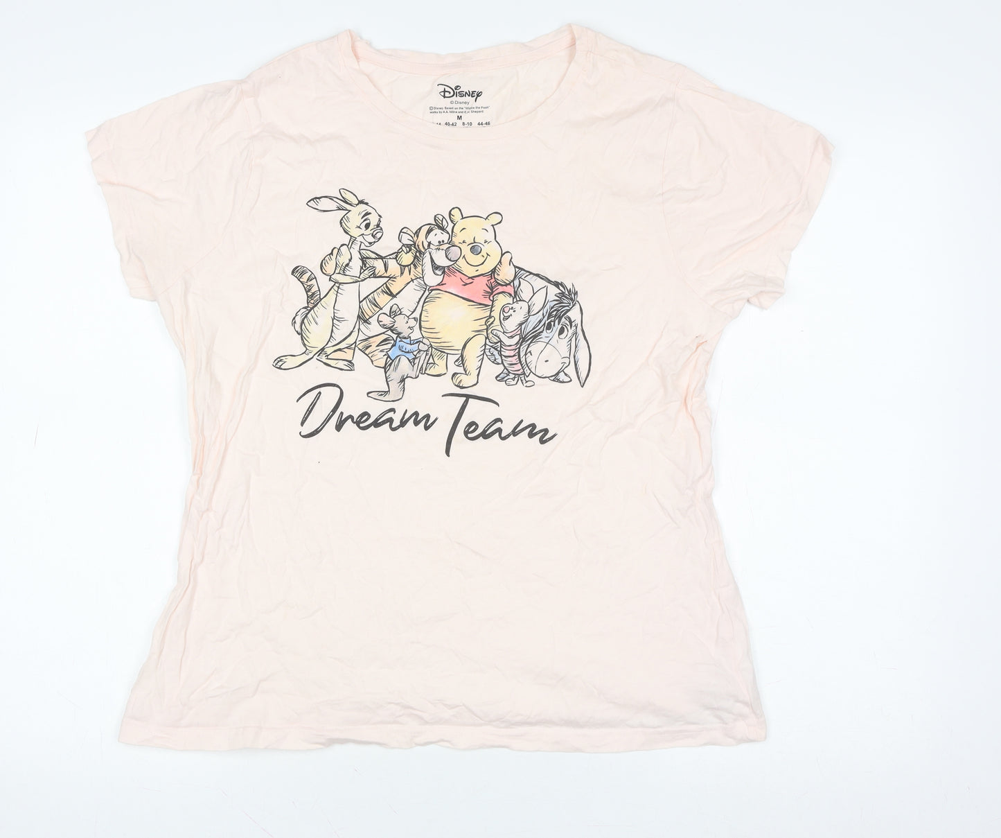 Disney Women's Pink Winnie the Pooh Nightshirt T-Shirt Size 12-14