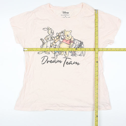 Disney Women's Pink Winnie the Pooh Nightshirt T-Shirt Size 12-14