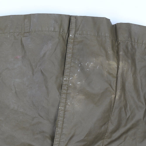 Four Seasons of London Men's Brown M Belted Waterproof Rain Coat