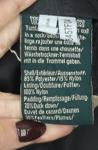 Mountain Horse Men's Blue XS Puffer Jacket Down Insulated Winter Coat