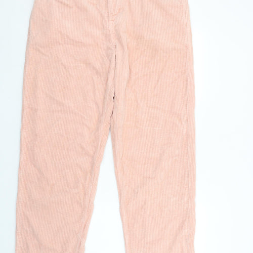 ASOS DESIGN Men’s Pink Corduroy Chino Trousers W34 L34