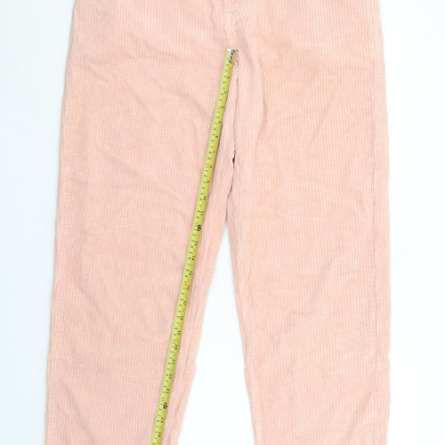 ASOS DESIGN Men’s Pink Corduroy Chino Trousers W34 L34