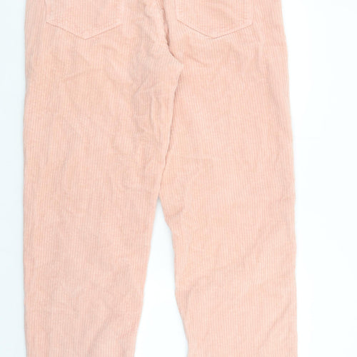 ASOS DESIGN Men’s Pink Corduroy Chino Trousers W34 L34