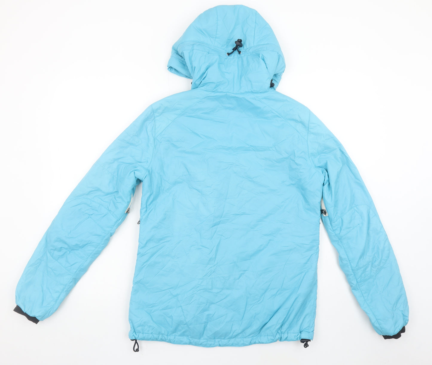 Kingsland Equestrian Women's Blue Hooded Puffer Jacket Size S