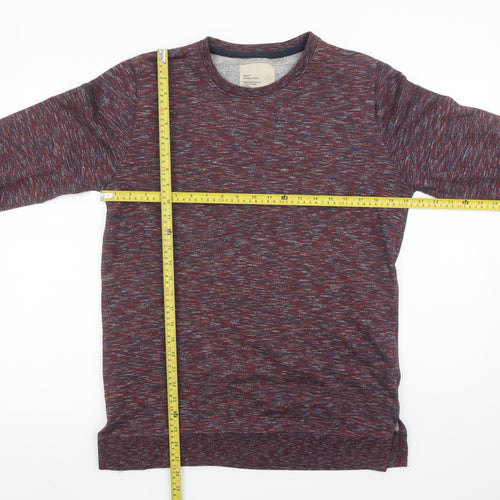 Revolution Mens Multicoloured Knit Crew Neck Sweatshirt M