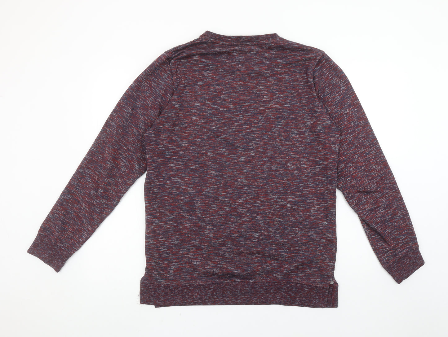 Revolution Mens Multicoloured Knit Crew Neck Sweatshirt M