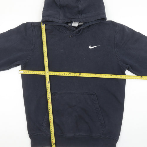 Nike Men's Blue Pullover Hoodie Small Sports Fleece Sweatshirt