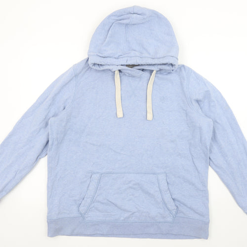 FatFace Women’s Blue Pullover Hoodie Size 16 Cotton Blend
