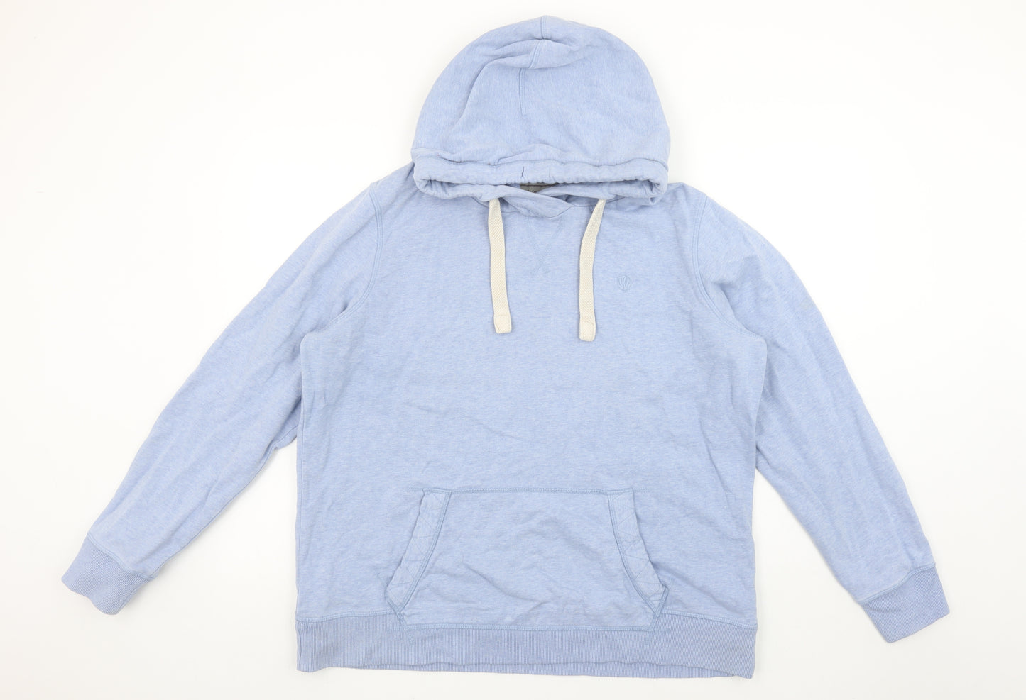 FatFace Women’s Blue Pullover Hoodie Size 16 Cotton Blend