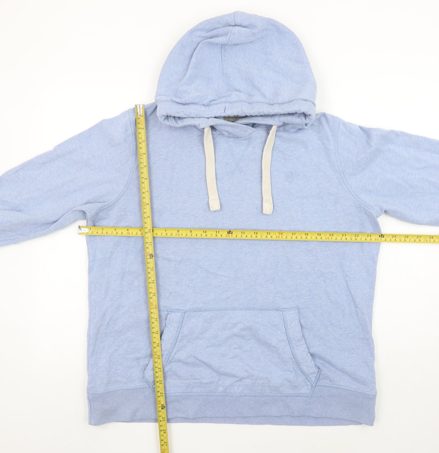 FatFace Women’s Blue Pullover Hoodie Size 16 Cotton Blend