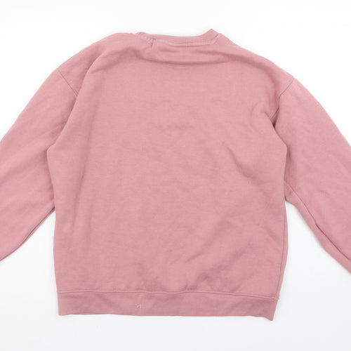 Daisy Street Womens Pink Los Angeles 1992 Sweatshirt UK 10