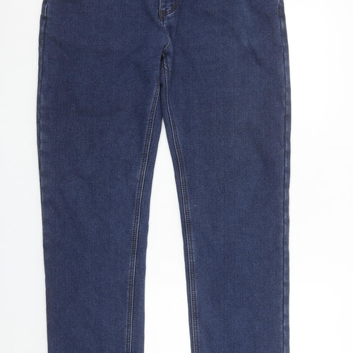 LUS Jeans Men Blue Straight Fit Denim 37W 33L Casual Regular