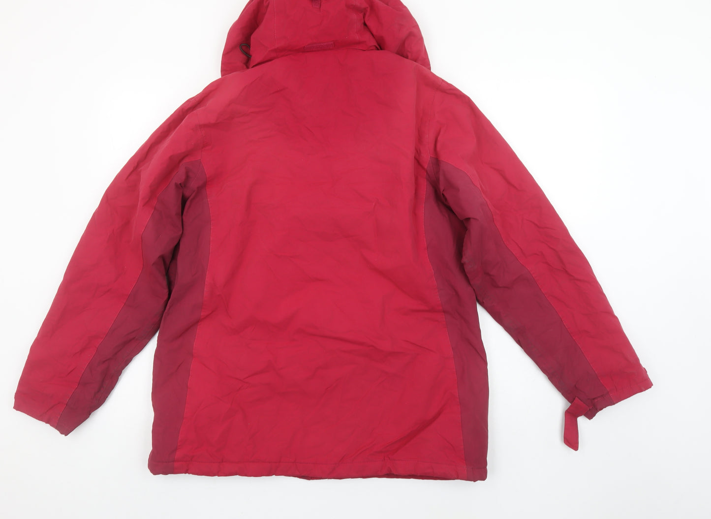 Regatta Women's Red Waterproof Hooded Jacket Size 14