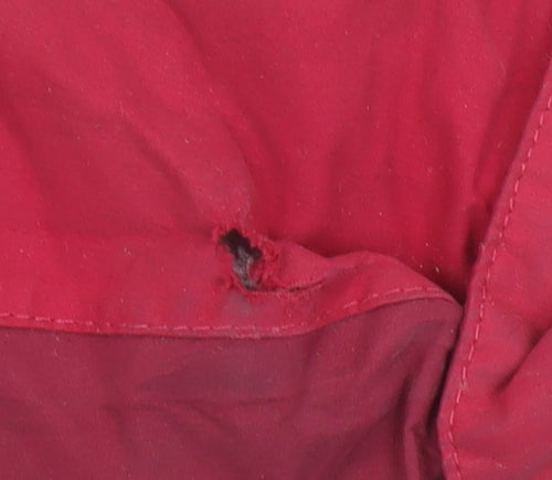 Regatta Women's Red Waterproof Hooded Jacket Size 14
