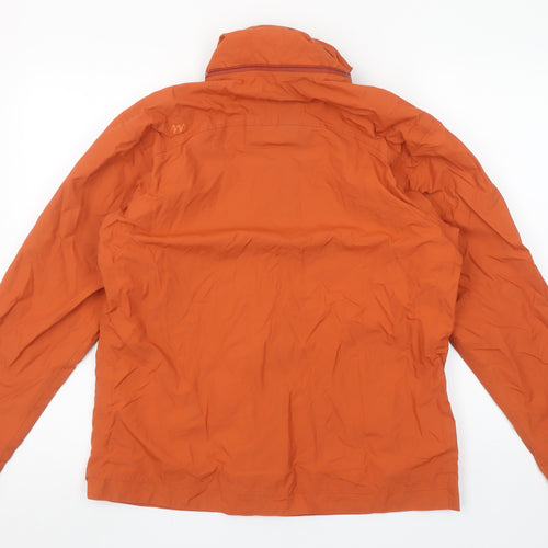 Quechua Women’s Orange Lightweight Waterproof Jacket Size 10