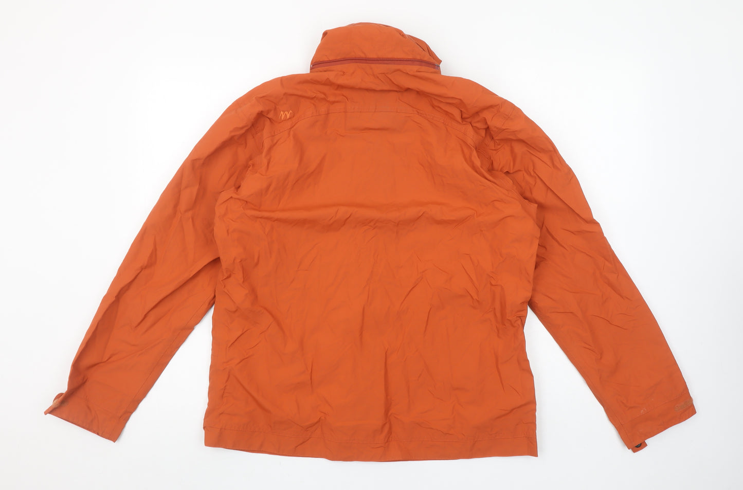 Quechua Women’s Orange Lightweight Waterproof Jacket Size 10
