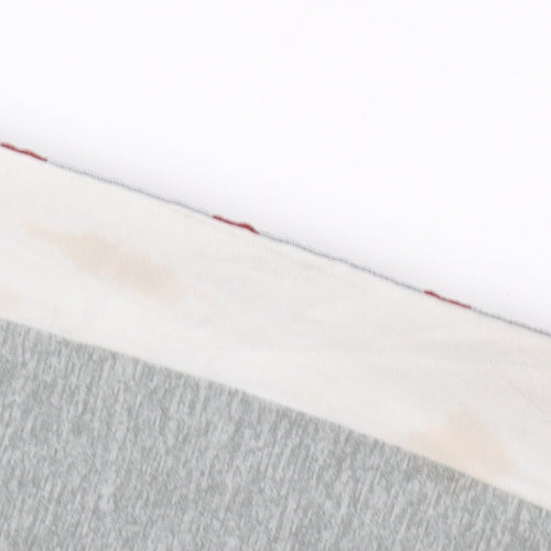 Champion Men’s Black Grey White Full Zip Sweatshirt Medium