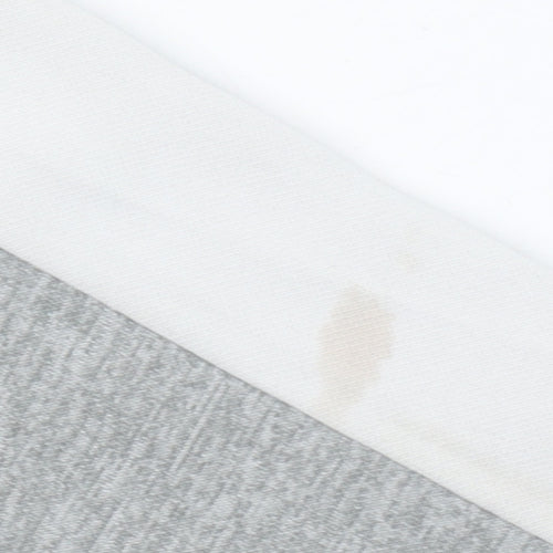 Champion Men’s Black Grey White Full Zip Sweatshirt Medium