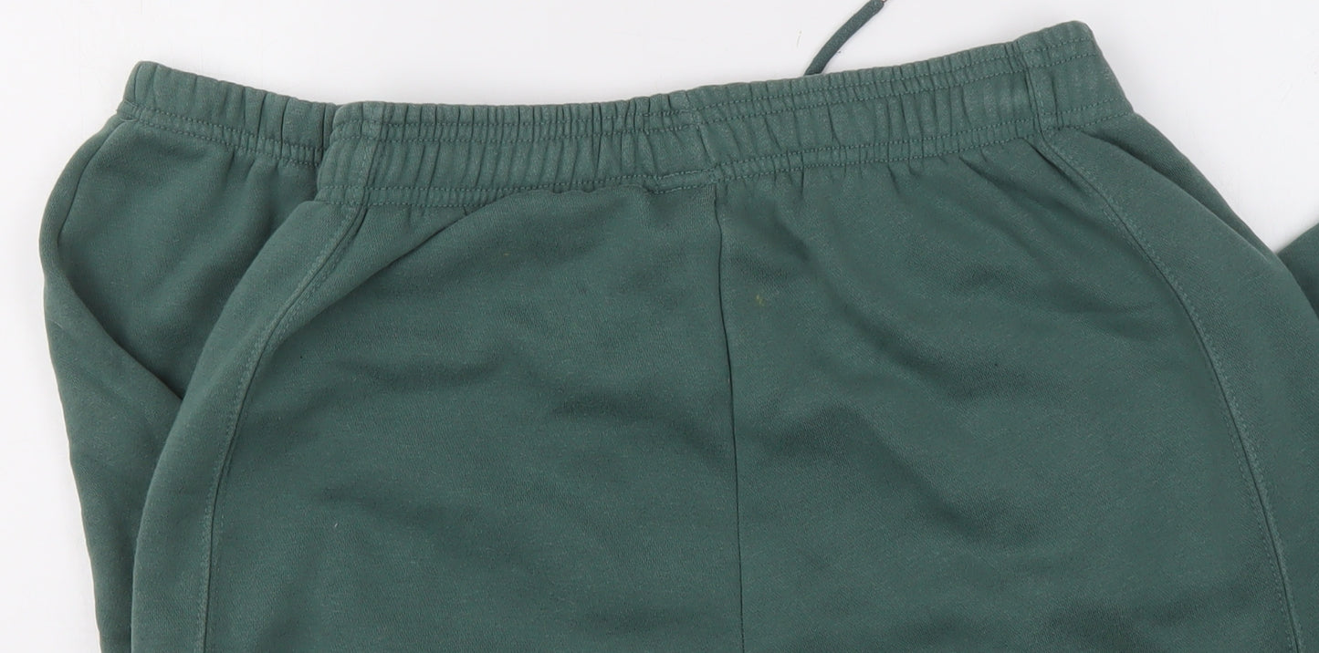 Over Active Womens Green Jogger Sweatpants Size S Cotton Blend