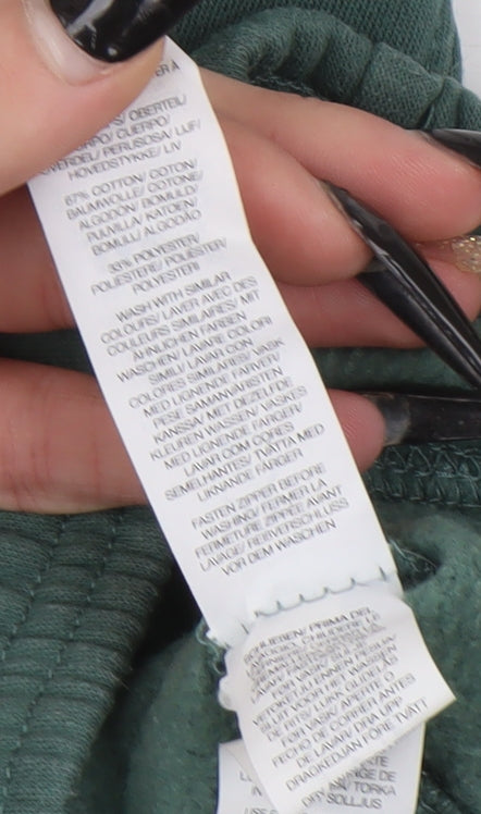 Over Active Womens Green Jogger Sweatpants Size S Cotton Blend