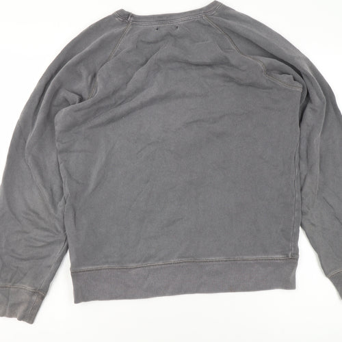 GapKids Boys Grey Football Graphic Cotton Sweatshirt 13-14 Years