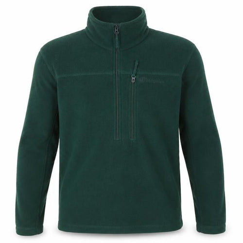 Mountain Warehouse Men's Green XS Fleece Half Zip Sweatshirt