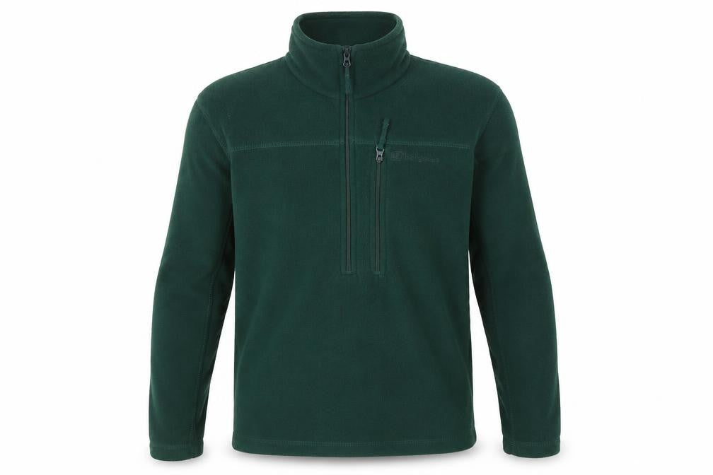 Mountain Warehouse Men's Green XS Fleece Half Zip Sweatshirt
