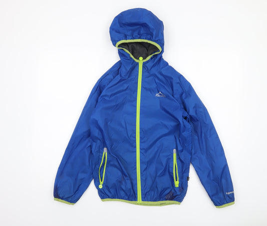 Portwest Boys Blue Waterproof Windbreaker Jacket 11-12 Years