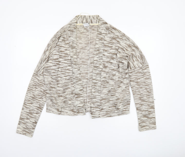 Vero Moda Women's Beige Knit Open Cardigan Size S