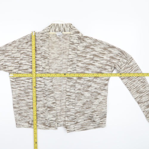 Vero Moda Women's Beige Knit Open Cardigan Size S