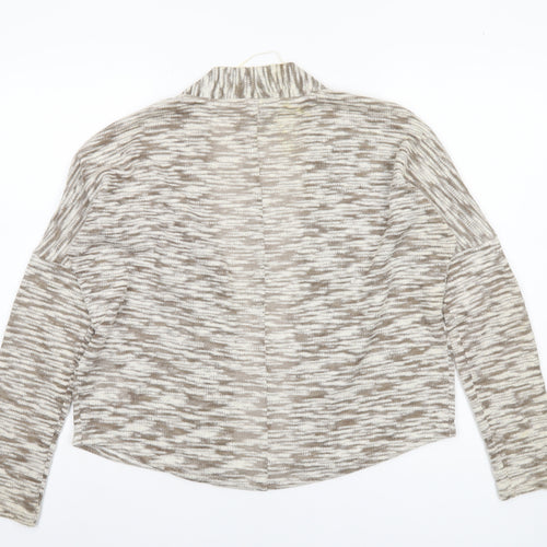 Vero Moda Women's Beige Knit Open Cardigan Size S