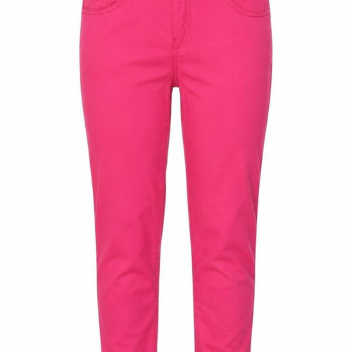 Gerard Women’s Pink Cotton Stretch Slim Trousers Size 10