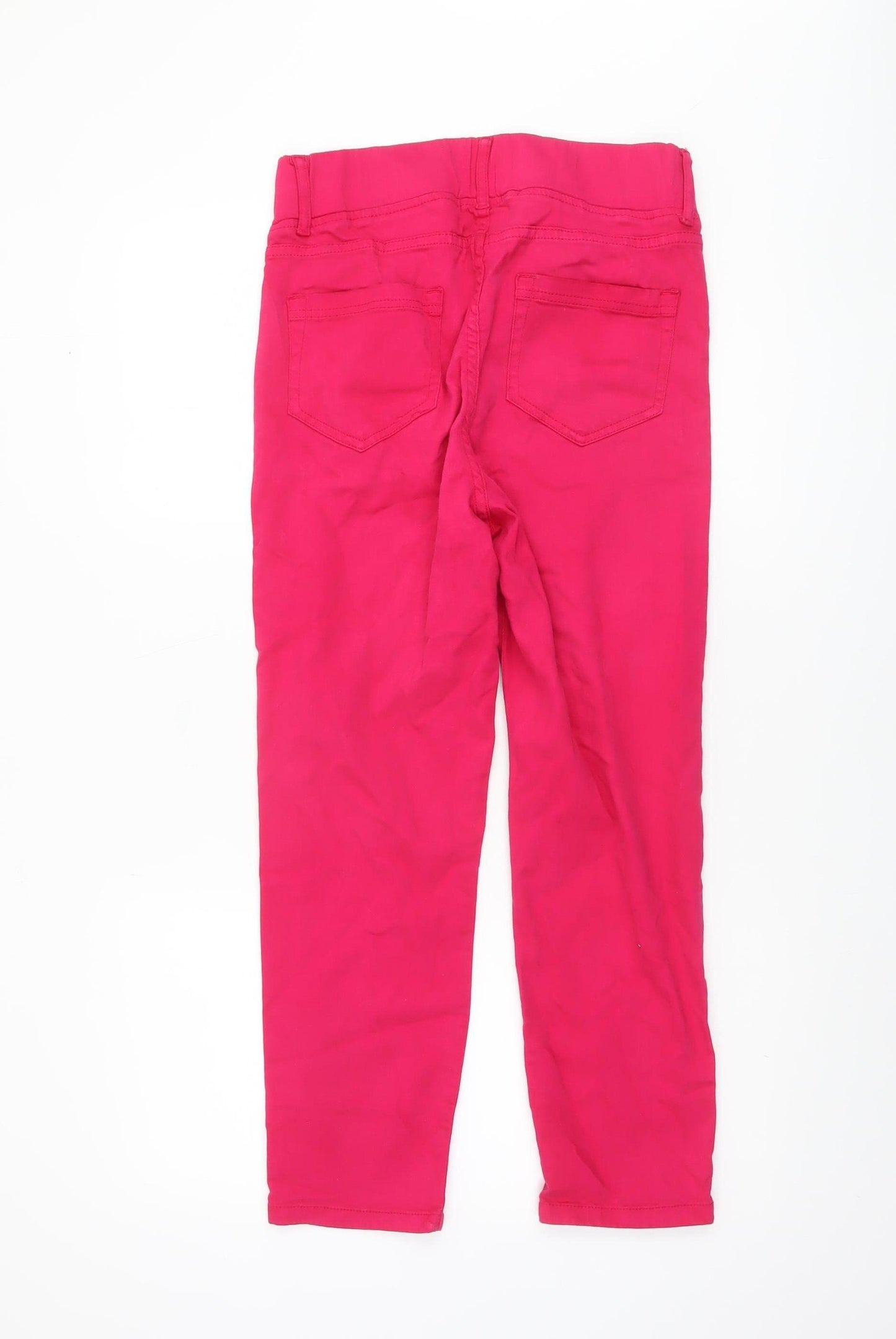 Gerard Women’s Pink Cotton Stretch Slim Trousers Size 10