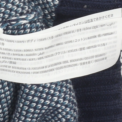 Hollister Womens Multicoloured Check Knit V-Neck Cardigan XS
