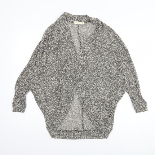 Darling Not Darling Women's Grey Open Knit Dolman Sleeve Cardigan M