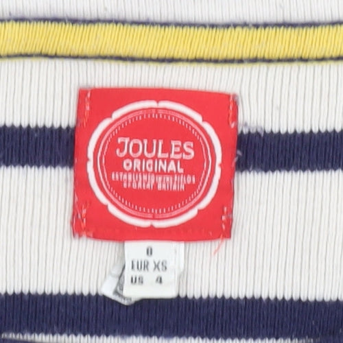 Joules Women’s Multicoloured Striped Tunic Jumper Size 8