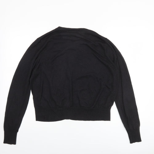 Marks and Spencer Women's Black Long Sleeve Cardigan Size 20
