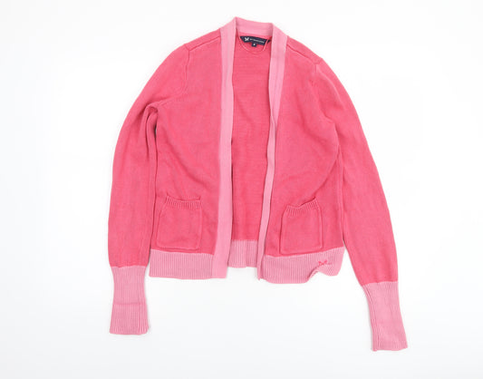 Crew Clothing Company Women's Pink Size 8 Cotton Cardigan