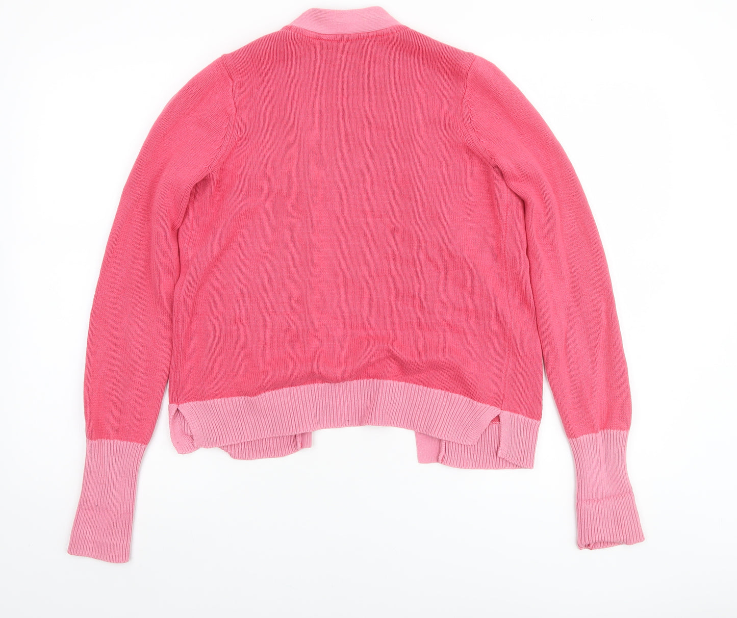 Crew Clothing Company Women's Pink Size 8 Cotton Cardigan